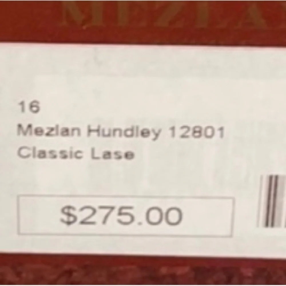 Mezlan Brown Hundley II Oxford Size 8